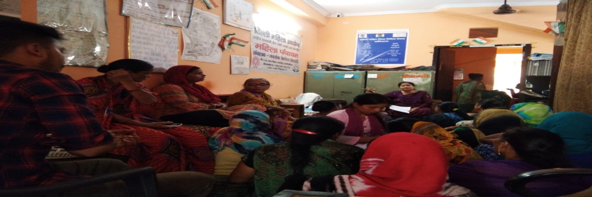 Novlok Mahila panchayat (Case Councelling)